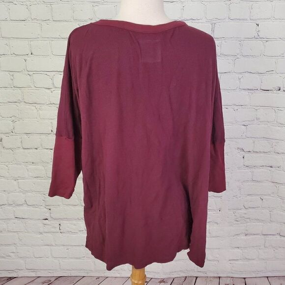 𝅺chaser Burgundy Top S - Picture 4 of 6